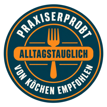 Praxiserprobt, alltagstauglich und von Köchen empfohlen