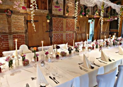 Events bei Mel, Hochzeitstisch