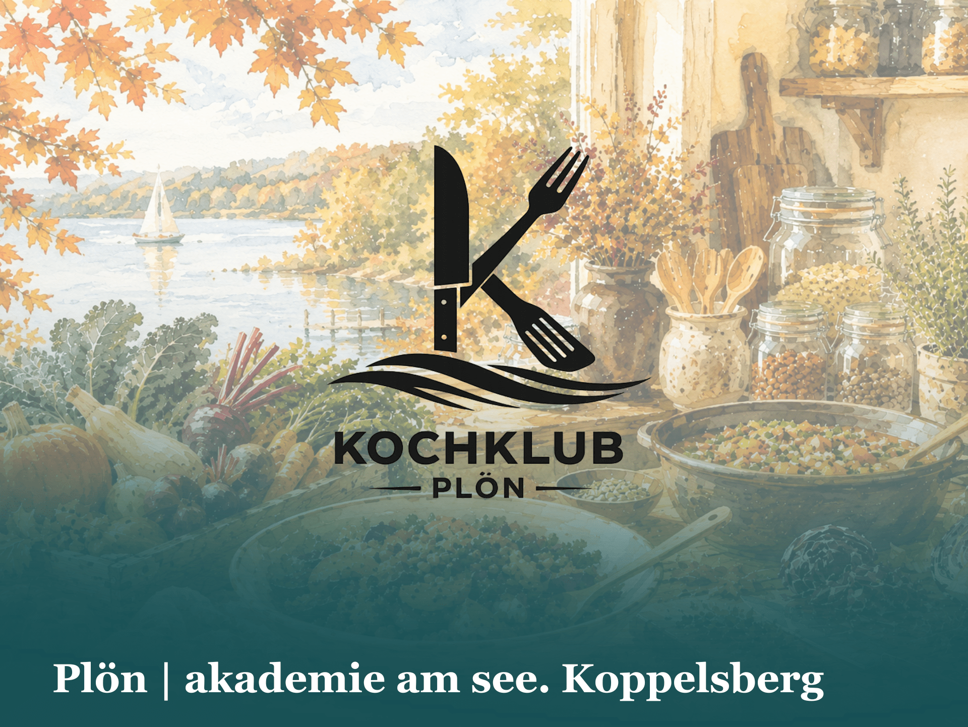 Herbstküche Plön See Gemüse Ernte Kochkurs Mel John Sussmann akademie Koppelsberg Kochtrainer Kochklub
